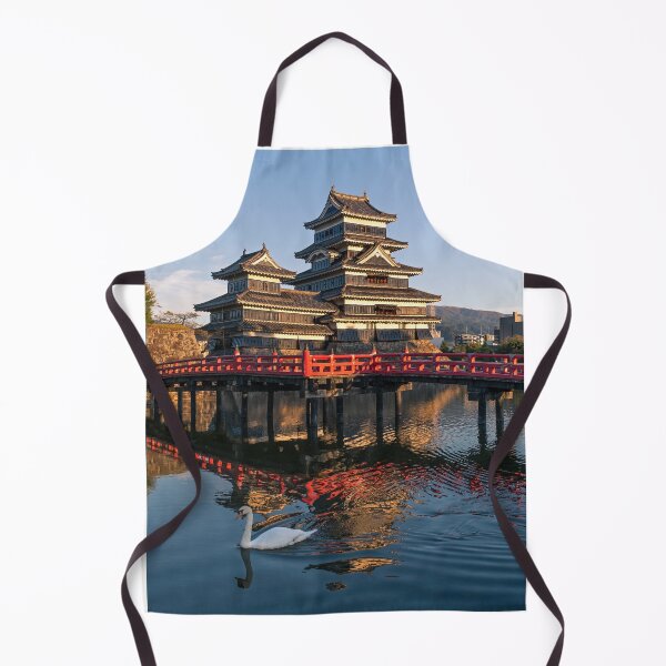 Item preview, Matsumoto Castle With Swan - Japanese Castle designed and sold by Jordan McChesney.