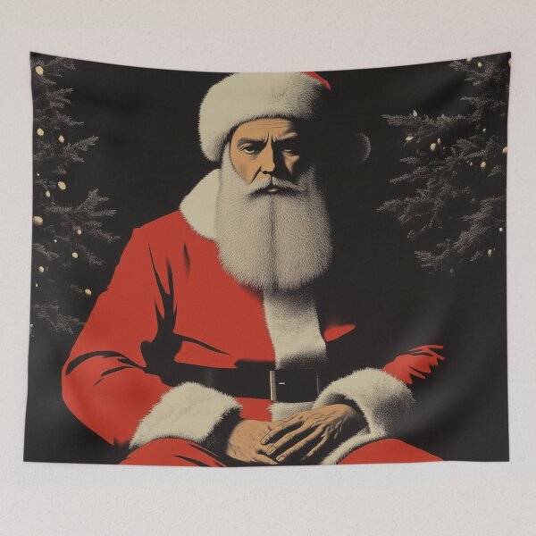 Item preview, Contemplative Santa Claus designed and sold by WILD-WILD-CAT.