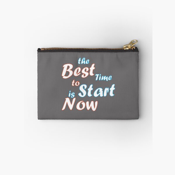 Item preview, The Best Time to Start is Now - Motivational Quote Design designed and sold by OpatLima.