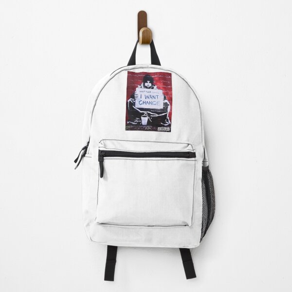 Item preview, Banksy Keep Your Coins, I Want Change designed and sold by AllYouCanDesign.