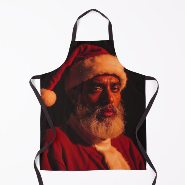 Item preview, Reflective Santa in Warm Light designed and sold by WILD-WILD-CAT.