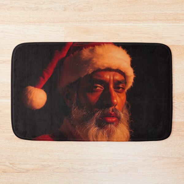Item preview, Reflective Santa in Warm Light designed and sold by WILD-WILD-CAT.