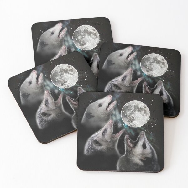 Item preview, 3 Opossum Moon designed and sold by AllYouCanDesign.