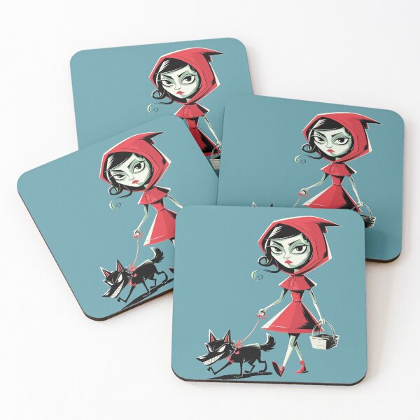 Item preview, Modern little red riding hood designed and sold by NiRia Spot.