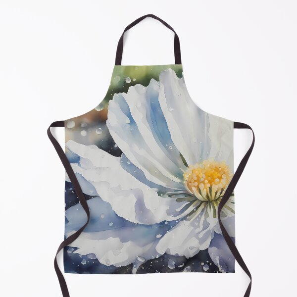 Item preview, White Flower Showering on Beach designed and sold by CalmnessbyChoice.
