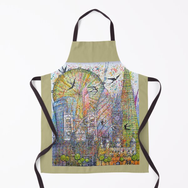 Item preview, Swooping swallows over the city designed and sold by sanyijudit.