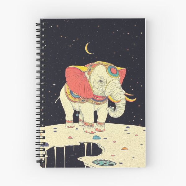 Artikelvorschau, Reisender Elefant im Weltraum entworfen und verkauft von GagamellGray.