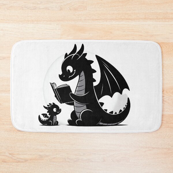 Item preview, Dragon Reading designed and sold by CatherineLievre.