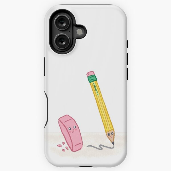 Item preview, Pencil and Eraser - Illustrated by Adrianna Bamber designed and sold by abamber.