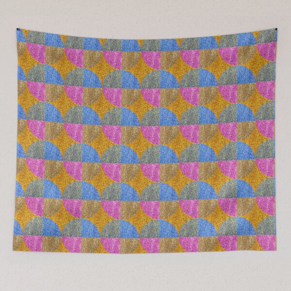 Item preview, Colorful Glitter Circles Hand Drawn designed and sold by Victoria Rose.