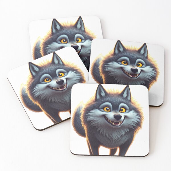 Item preview, Animated Wolf  designed and sold by Zelott-shirts.