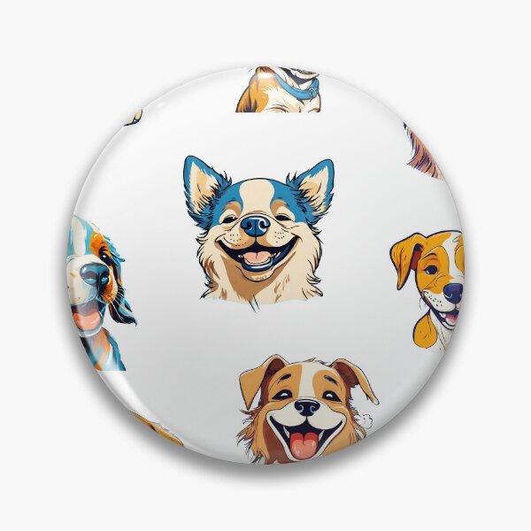 Item preview, Happy Dog Wink Pattern 1 designed and sold by Tom-Johnson.