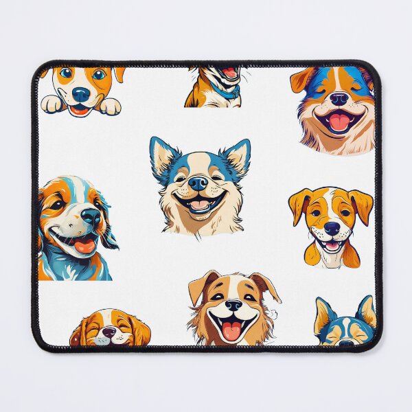 Item preview, Happy Dog Wink Pattern 1 designed and sold by Tom-Johnson.