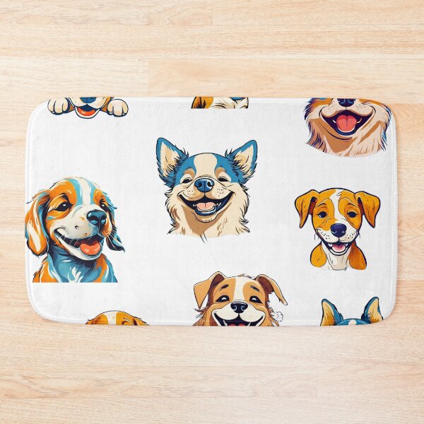 Item preview, Happy Dog Wink Pattern 1 designed and sold by Tom-Johnson.