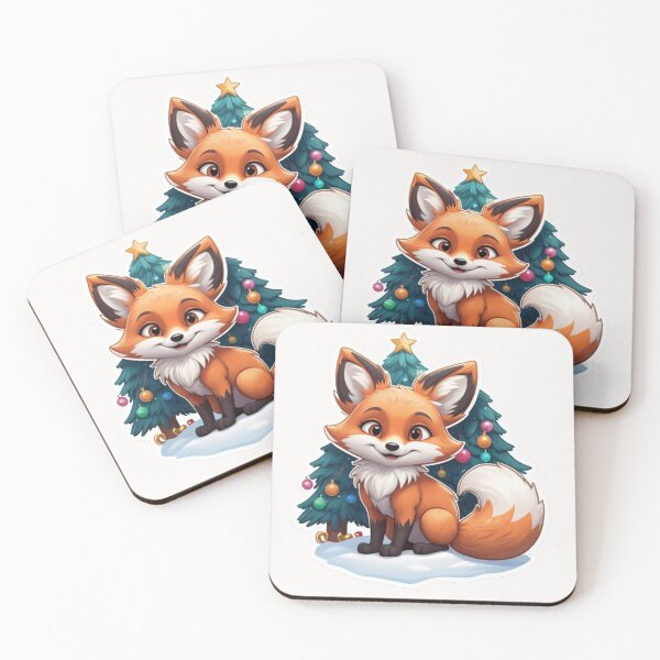 Item preview, Christmas Cartoon Red Fox designed and sold by Krieghorn.