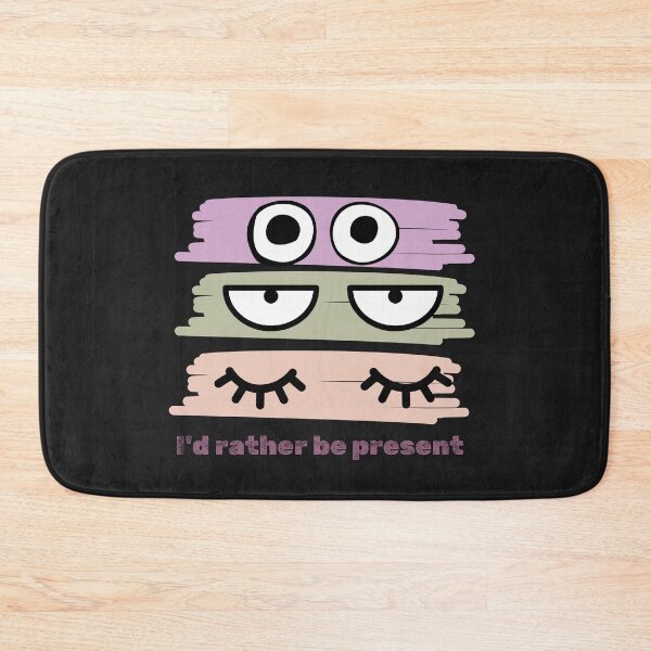 Item preview, I'd rather be present-meditation designed and sold by Betinka.
