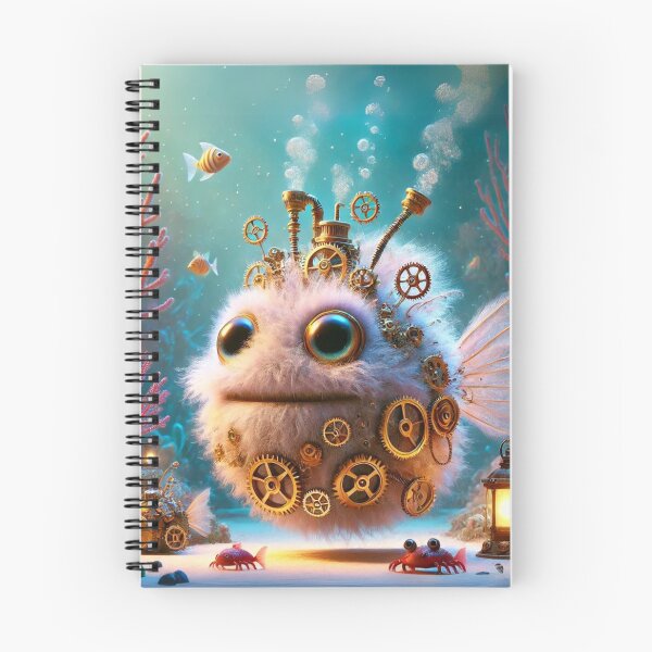 Item preview, Steampunk Hairy Frogfish designed and sold by Sillytoe.