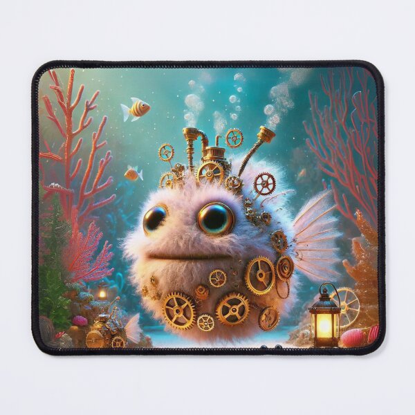 Item preview, Steampunk Hairy Frogfish designed and sold by Sillytoe.