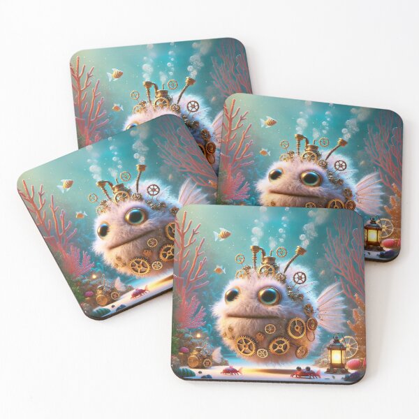 Item preview, Steampunk Hairy Frogfish designed and sold by Sillytoe.
