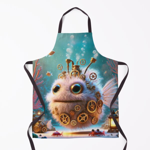 Item preview, Steampunk Hairy Frogfish designed and sold by Sillytoe.