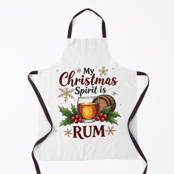 Item preview, My Christmas Spirit is Rum designed and sold by printmala.
