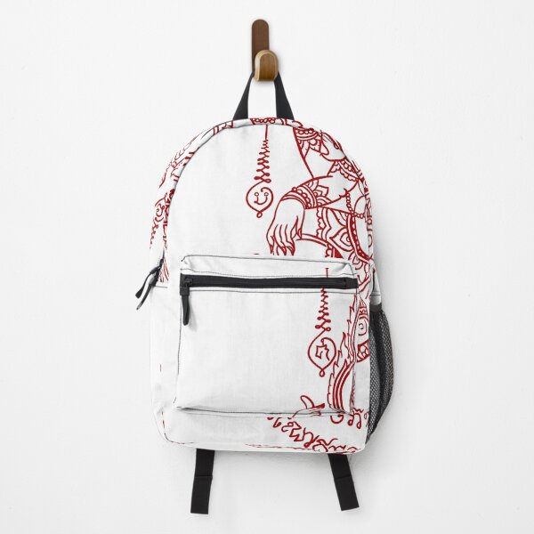 Item preview, Red Sak Yant Ganesha Sacred Tattoo Design designed and sold by Ancestral Lines.