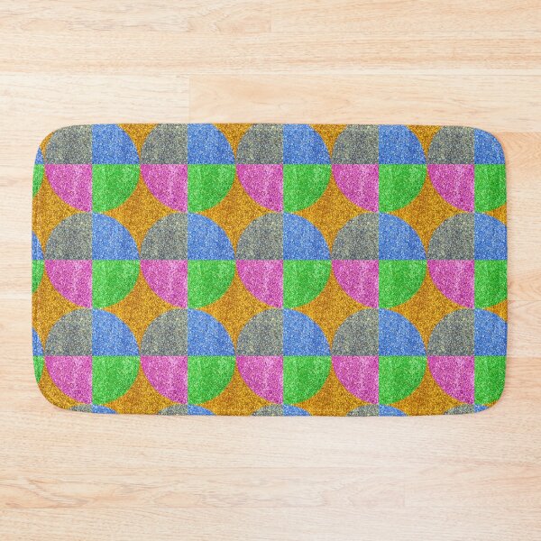 Item preview, Colorful Glitter Circles Hand Drawn Repeating pattern designed and sold by Victoria Rose.