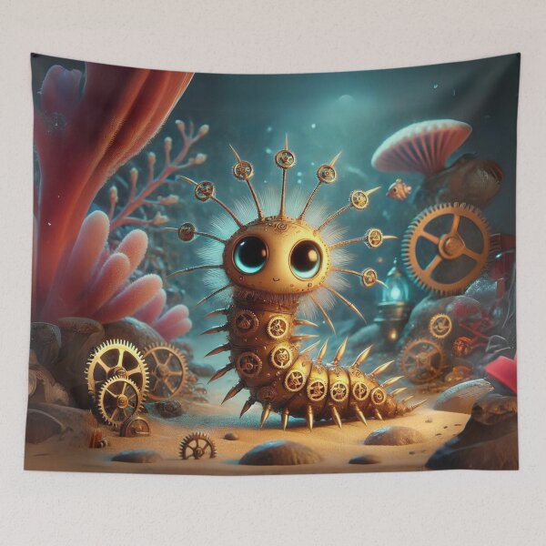 Item preview, Steampunk Hallucigenia designed and sold by Sillytoe.