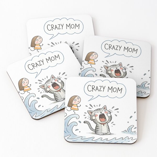 Item preview, Crazy Mom For Children, kids designed and sold by MindFrank.