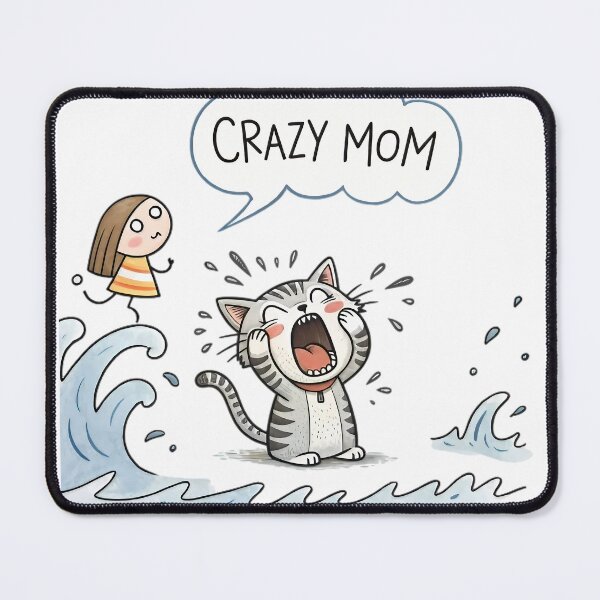 Item preview, Crazy Mom For Children, kids designed and sold by MindFrank.