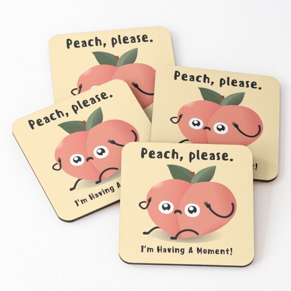 Item preview, Peach, please! designed and sold by DumroooDoodles.