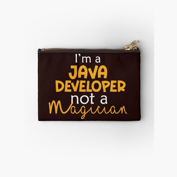 Item preview, "I'm a Java Developer, Not a Magician" – Funny Tech design designed and sold by Mahakamel.