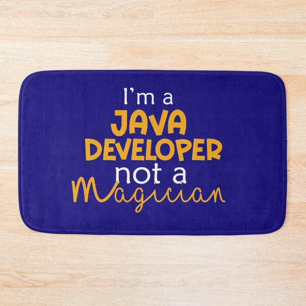 Item preview, "I'm a Java Developer, Not a Magician" – Funny Tech design designed and sold by Mahakamel.