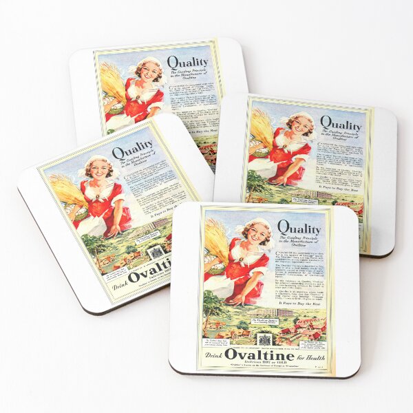 Item preview, Vintage ovaltine advert designed and sold by Random Railways.