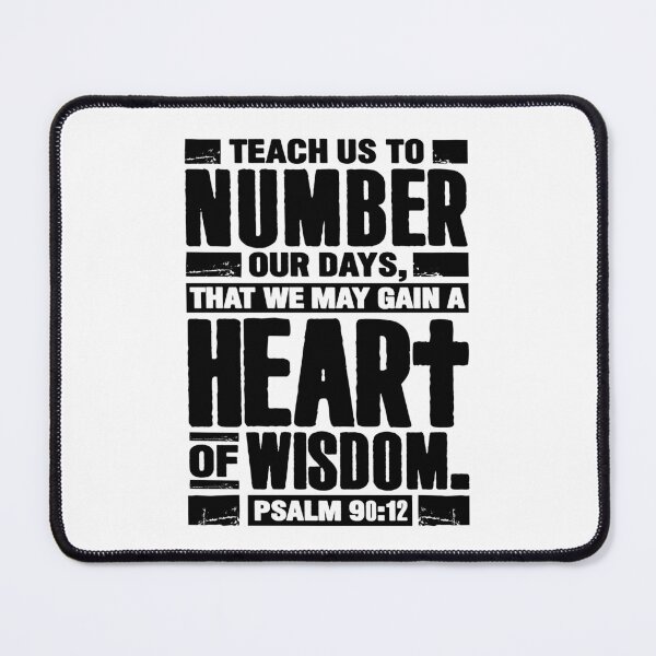 Item preview, Psalm 90:12 Teach Us To Number Our Days designed and sold by plushism.