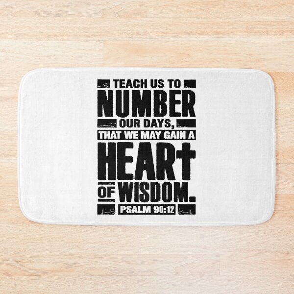 Item preview, Psalm 90:12 Teach Us To Number Our Days designed and sold by plushism.