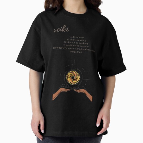 Reiki es amor Oversized T-Shirt