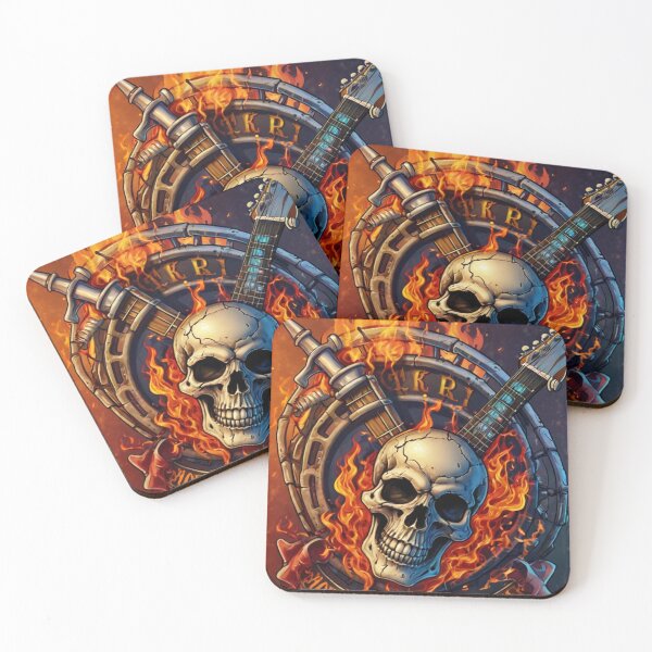 Item preview, Rock 'n' Roll Inferno T-Shirt Collection designed and sold by Leo digital art.