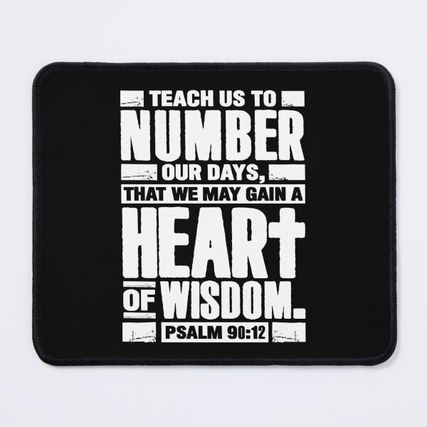 Item preview, Psalm 90:12 Teach Us To Number Our Days designed and sold by plushism.