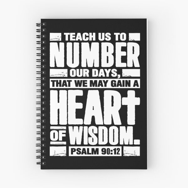 Item preview, Psalm 90:12 Teach Us To Number Our Days designed and sold by plushism.