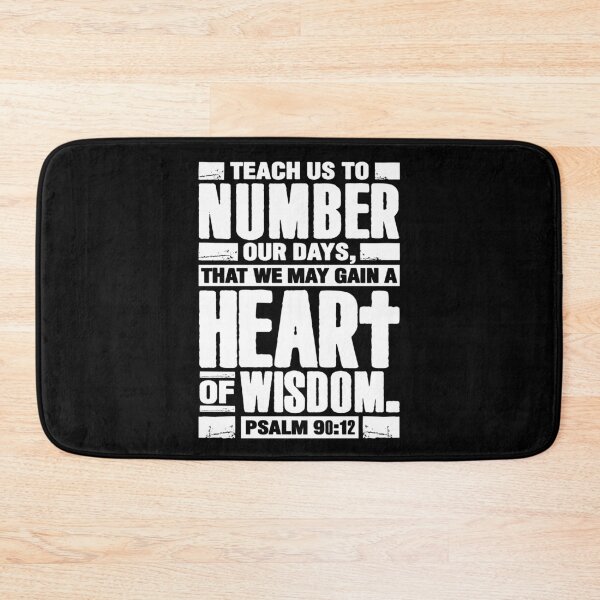 Item preview, Psalm 90:12 Teach Us To Number Our Days designed and sold by plushism.