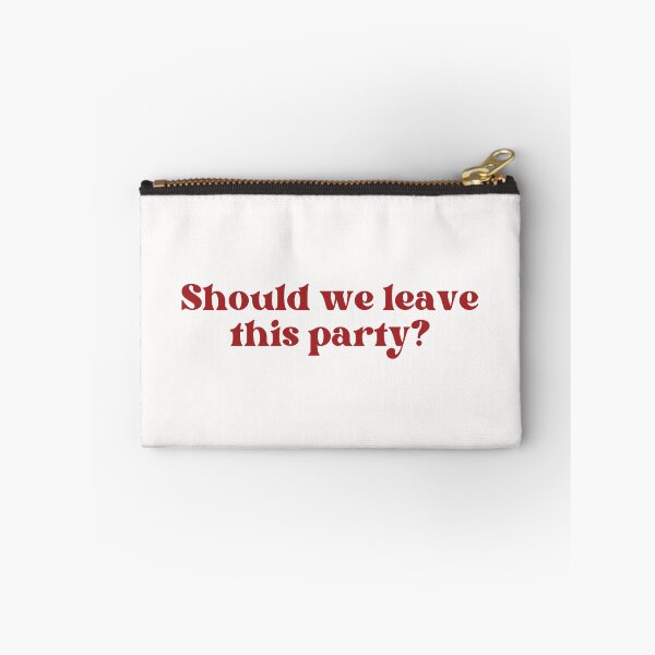 Item preview, Should we leave this party? designed and sold by PeachyLitchi.