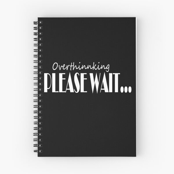 Item preview, OVERTHINKING PLEASE WAIT...T-shirt designed and sold by Baduco.