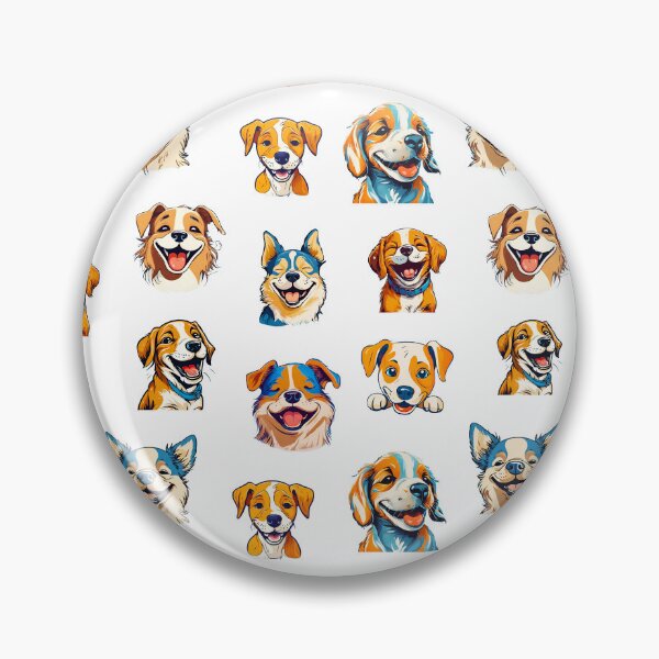 Item preview, Happy Dog Wink Pattern 2 designed and sold by Tom-Johnson.