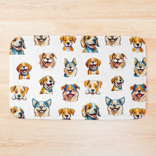 Item preview, Happy Dog Wink Pattern 2 designed and sold by Tom-Johnson.