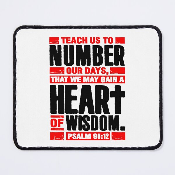 Item preview, Psalm 90:12 Teach Us To Number Our Days designed and sold by plushism.
