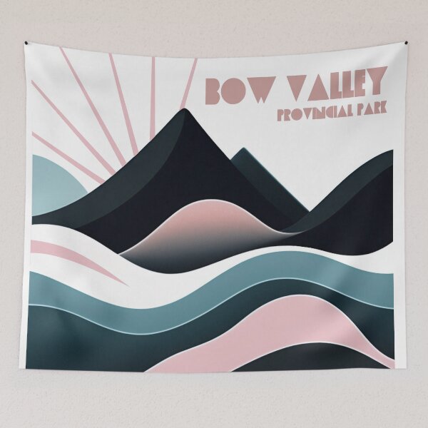 Item preview, Bow Valley Provincial Park Colored Hills designed and sold by Esskay Designs.