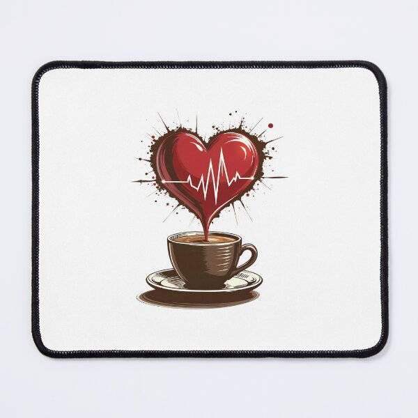 Item preview, Coffee Heartbeat designed and sold by CreativePodArt.