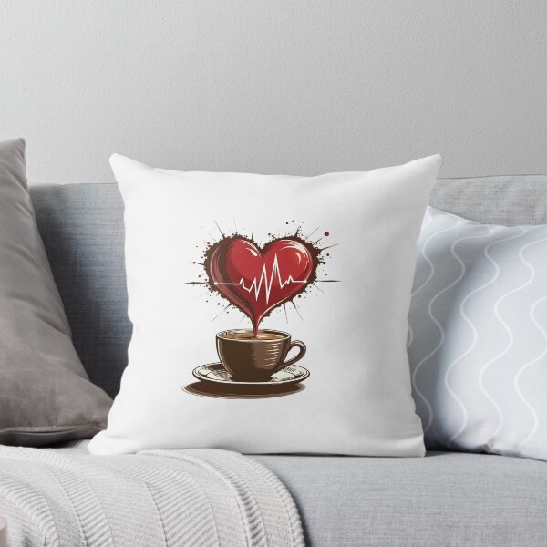 Item preview, Coffee Heartbeat designed and sold by CreativePodArt.