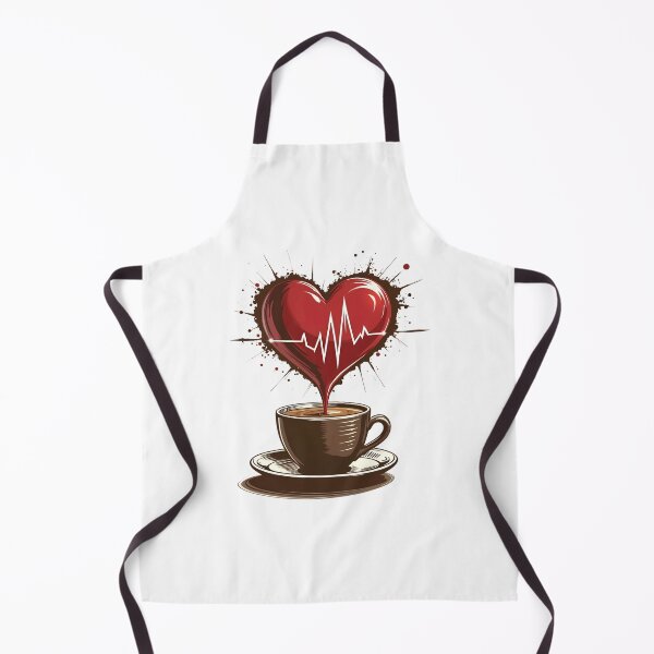 Item preview, Coffee Heartbeat designed and sold by CreativePodArt.
